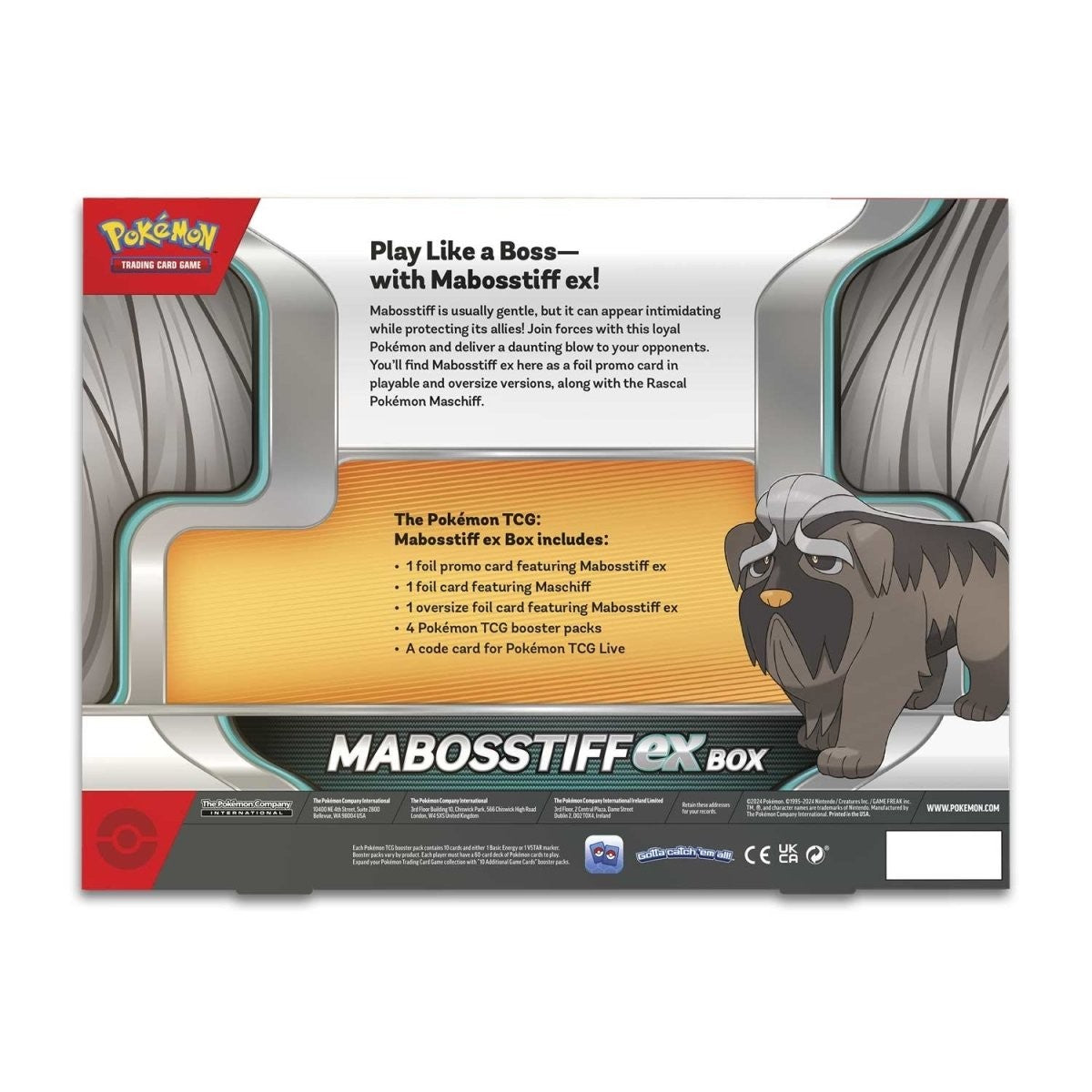 Pokémon: Colección Mabosstiff Ex