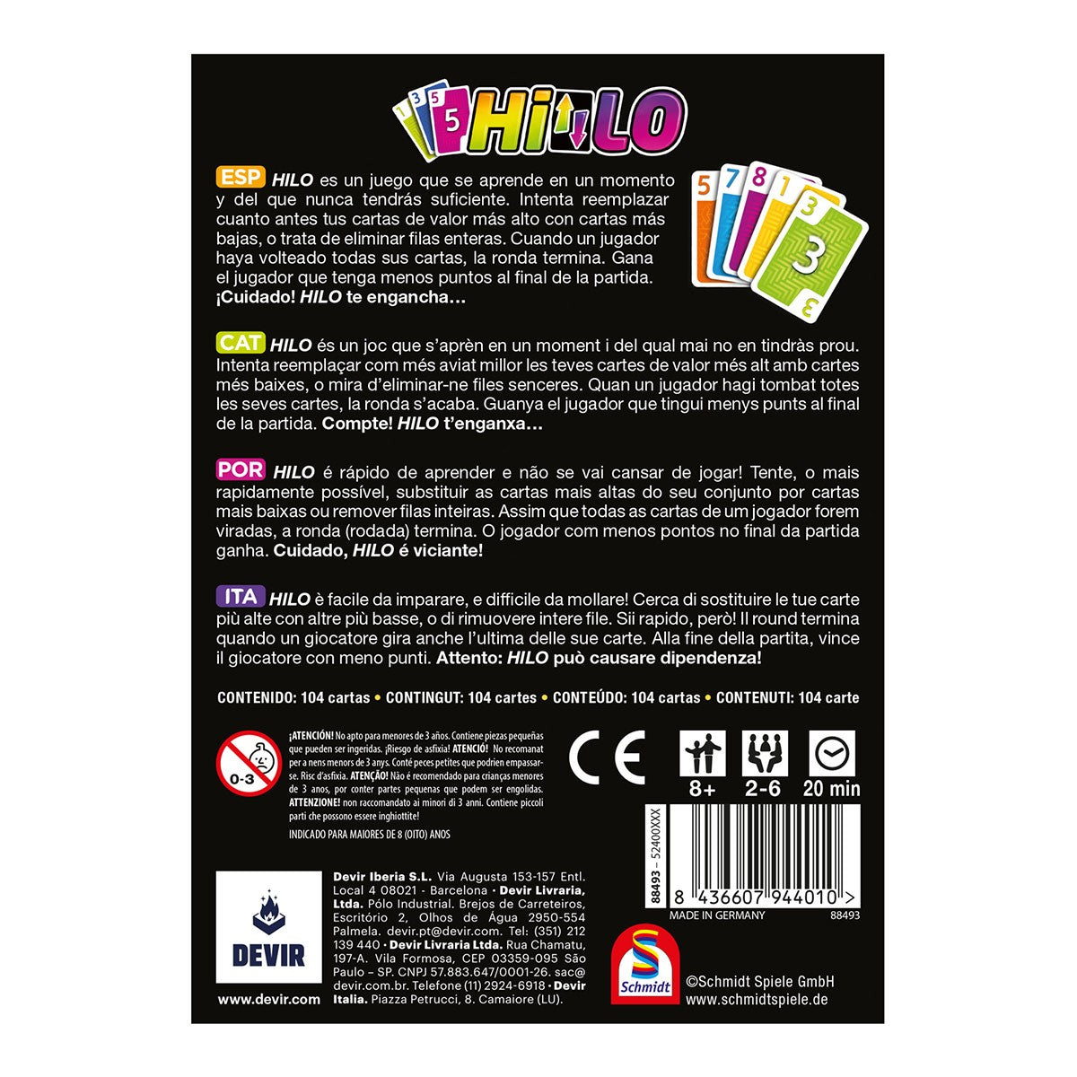 Hilo - Juego De Cartas