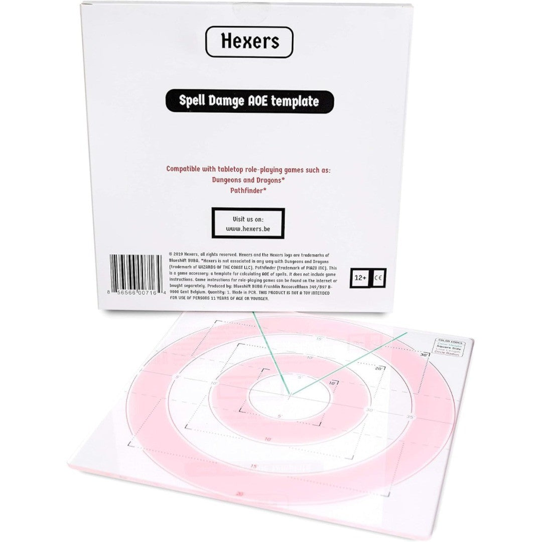 Hexers Spell Damage AOE Template