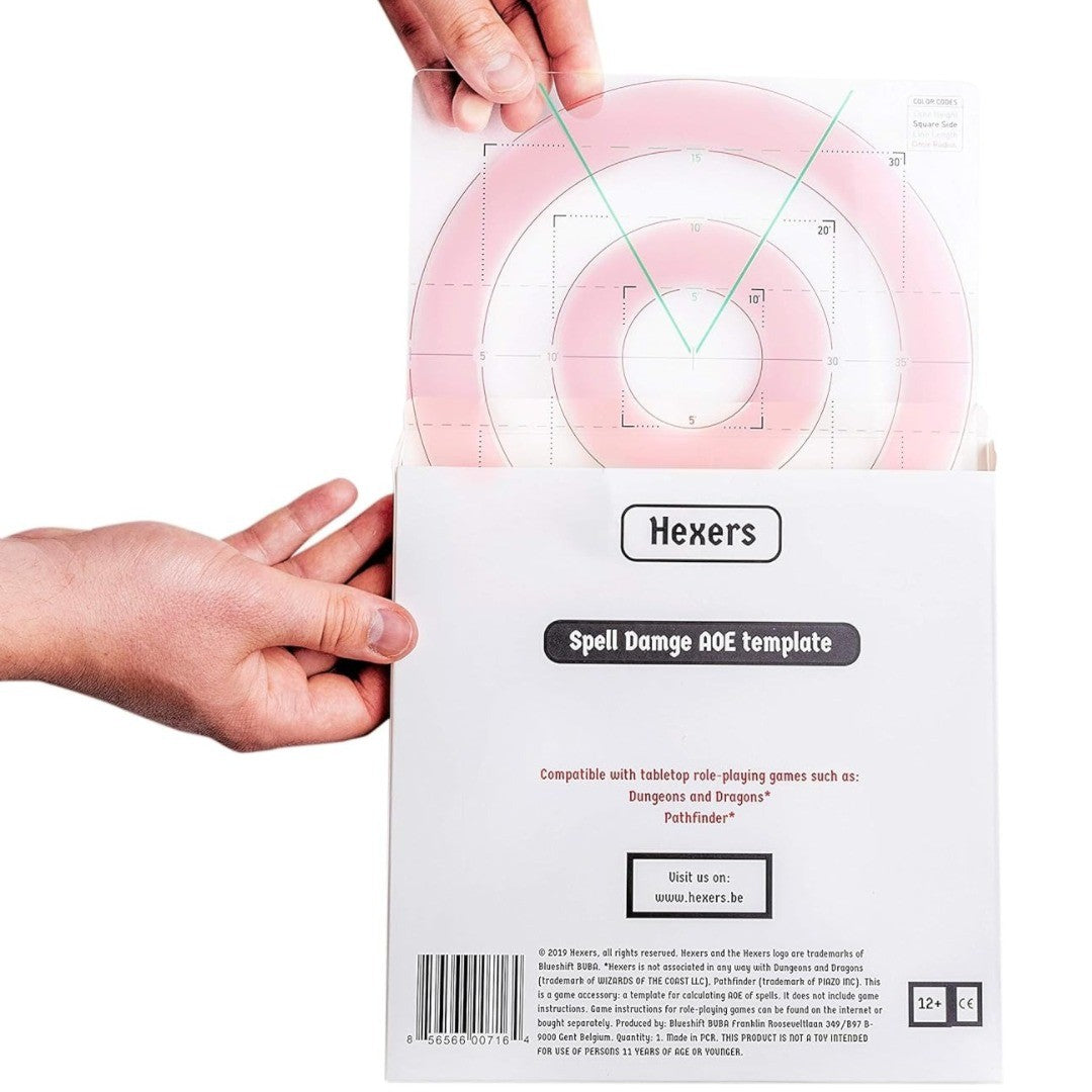Hexers Spell Damage AOE Template