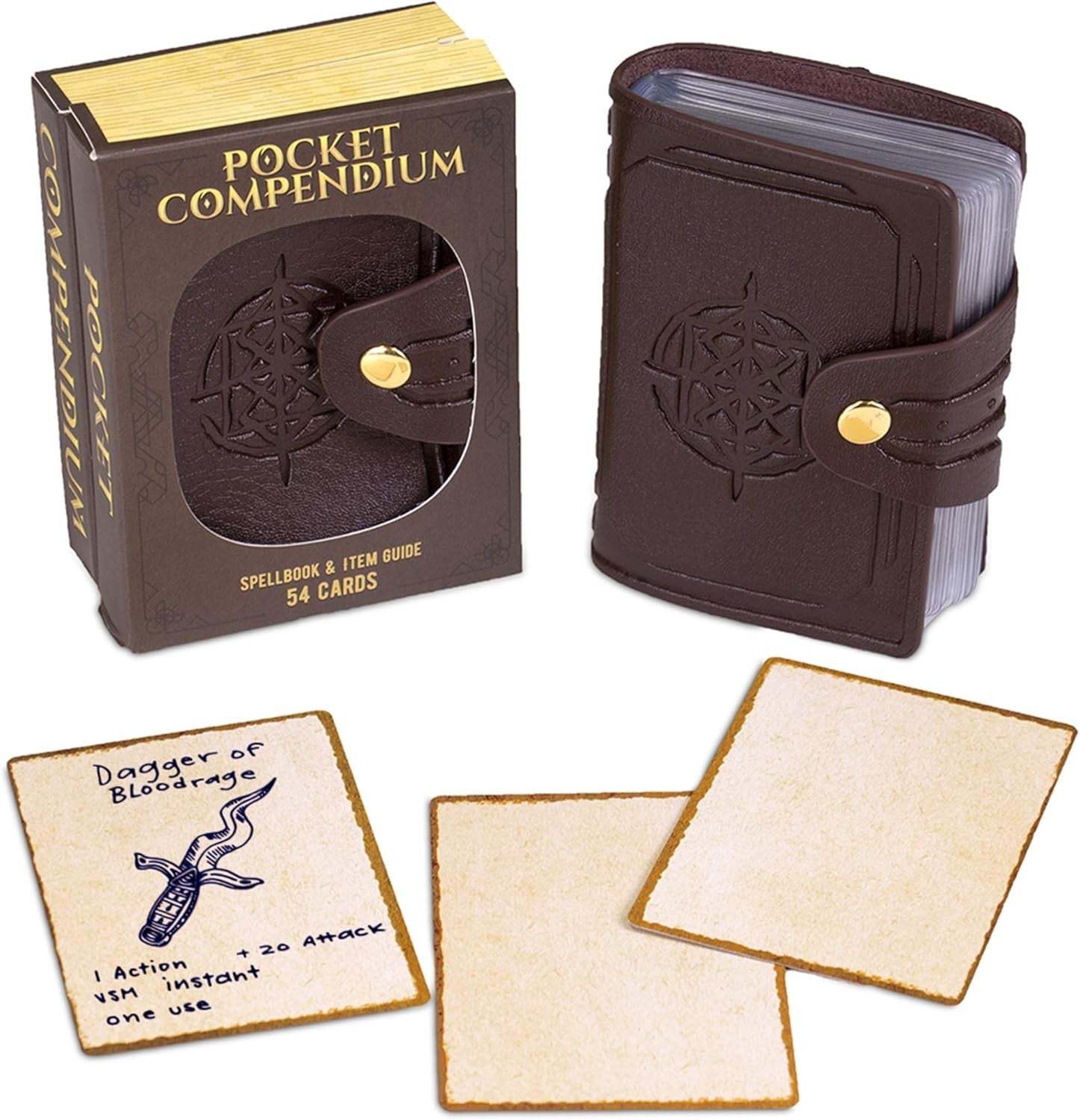 Pocket Compendium Spellbook & Item Guide (54 cards) - Ing