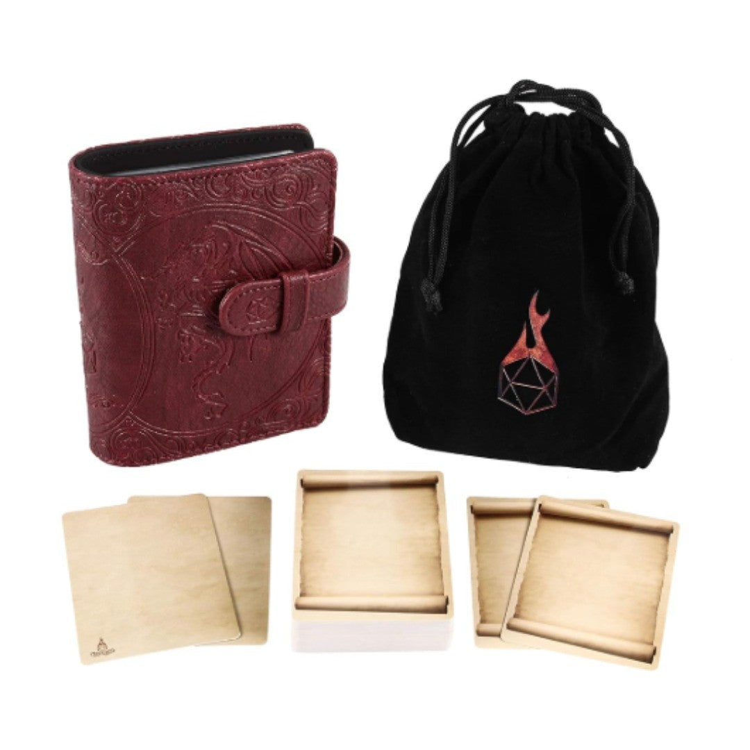 Forged Spell Card Book Rojo Oscuro (54 cards)