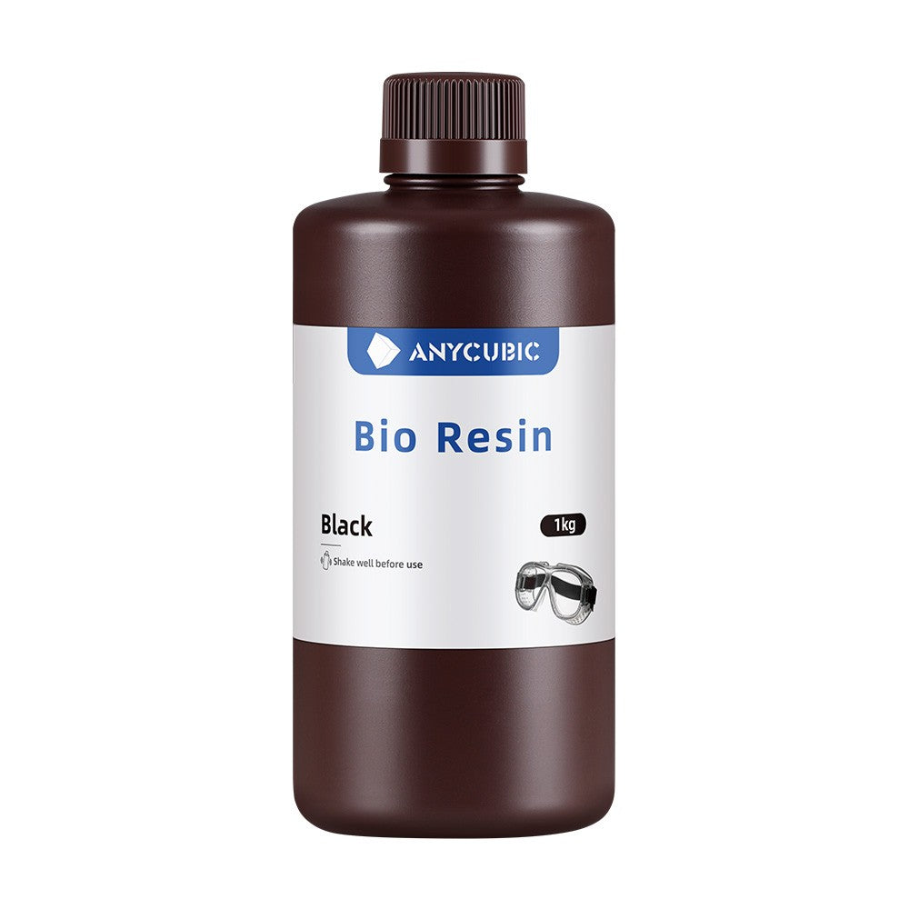 Resina Anycubic Impresoras 3d Bio Resin 1kg Negra