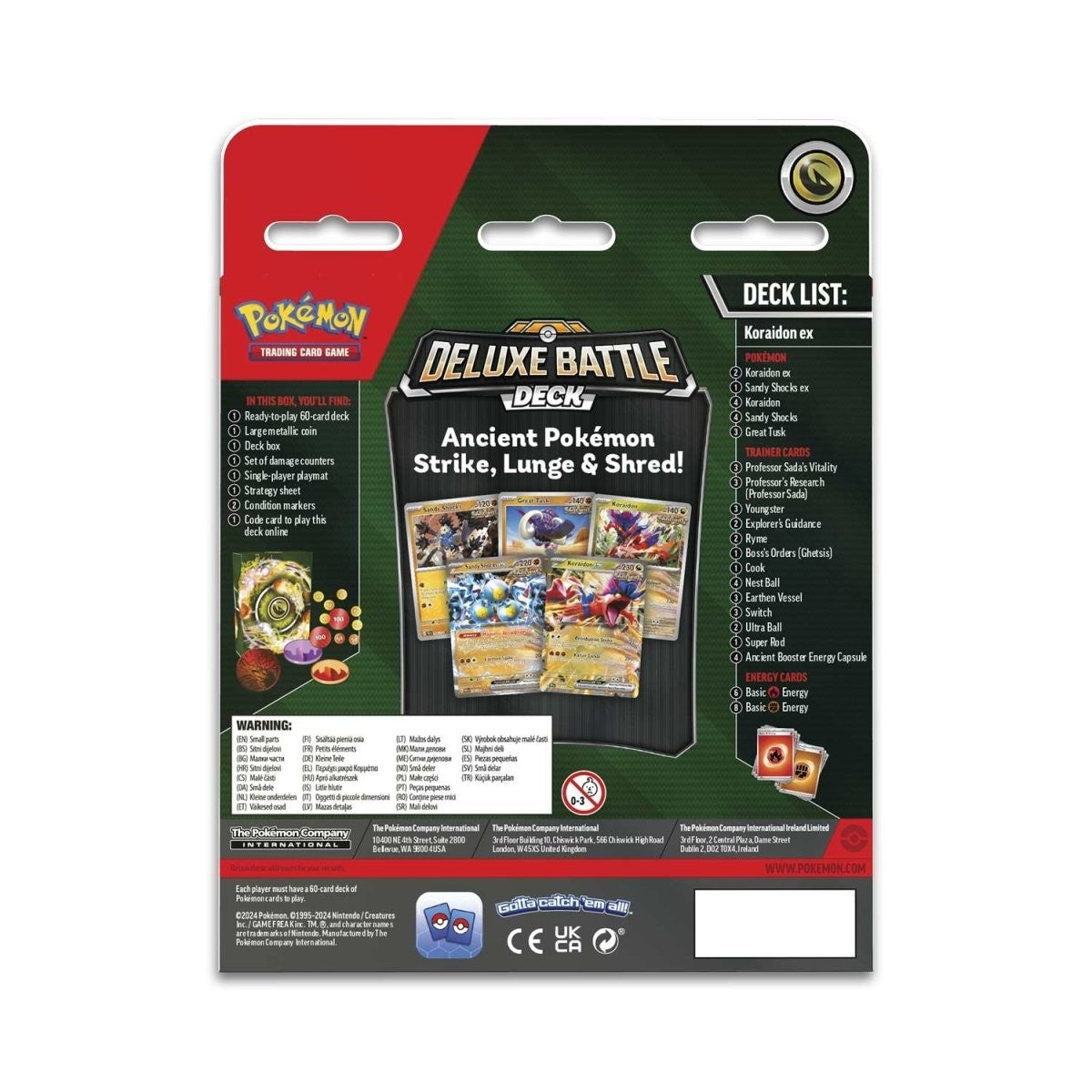 Pokémon - Deluxe Battle Deck - Koraidon Ex