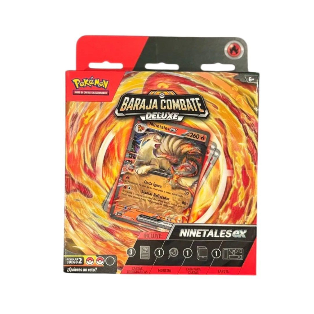 Pokémon - Baraja De Combate Deluxe - Ninetales Ex