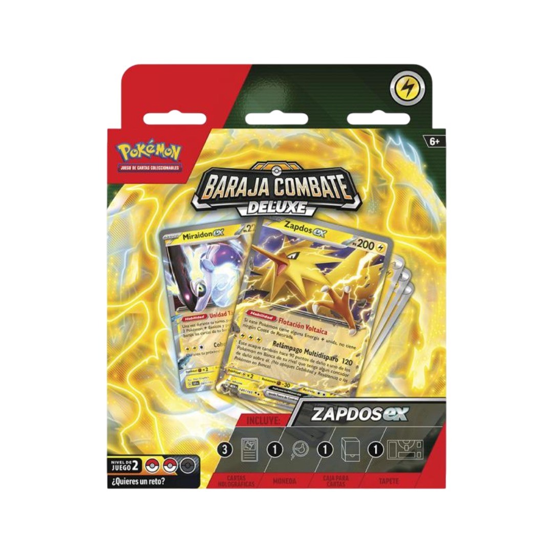Pokémon - Baraja De Combate Deluxe - Zapdos Ex