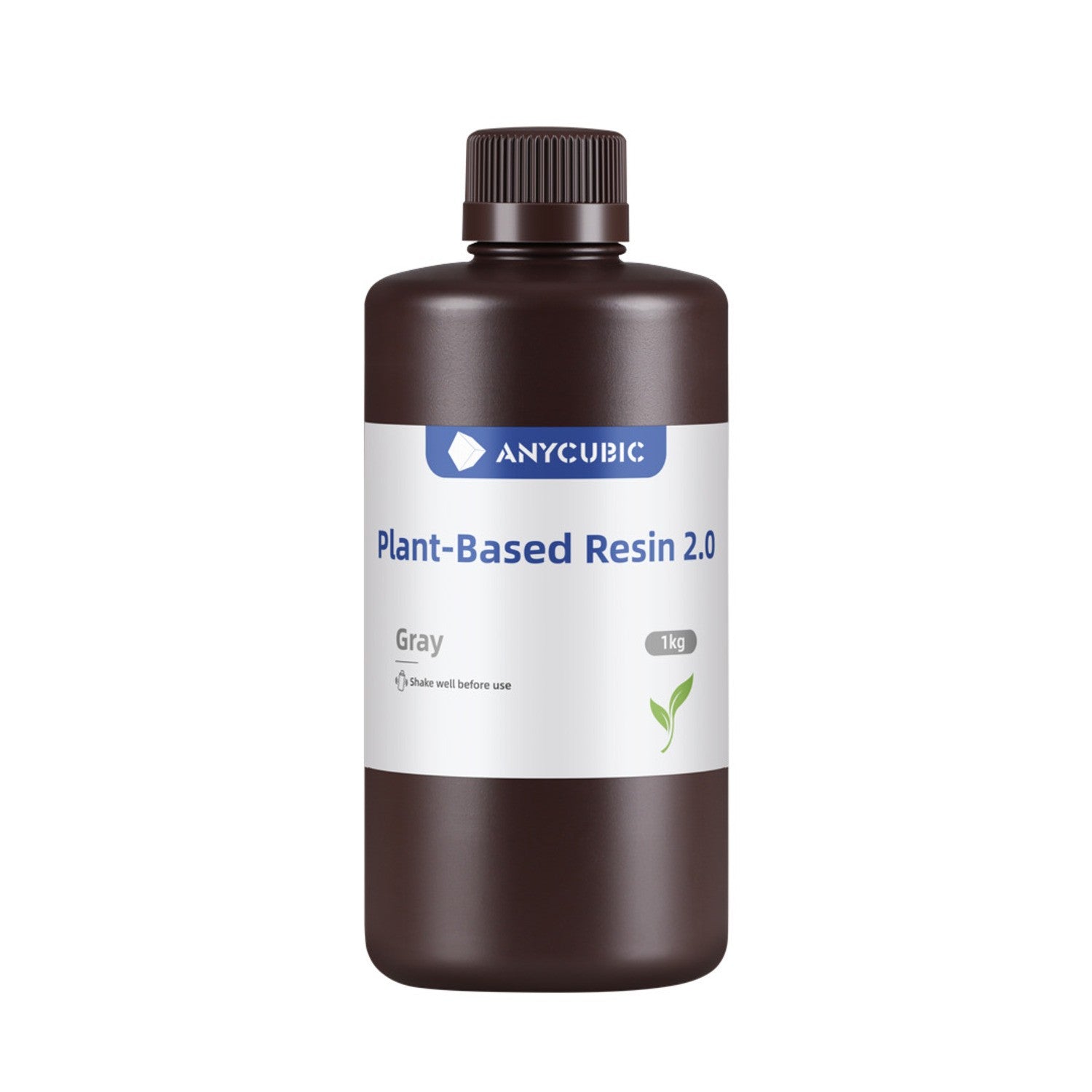 Resina Anycubic Eco 1kg Con Bajo Olor A Base De Plantas V2 Gris