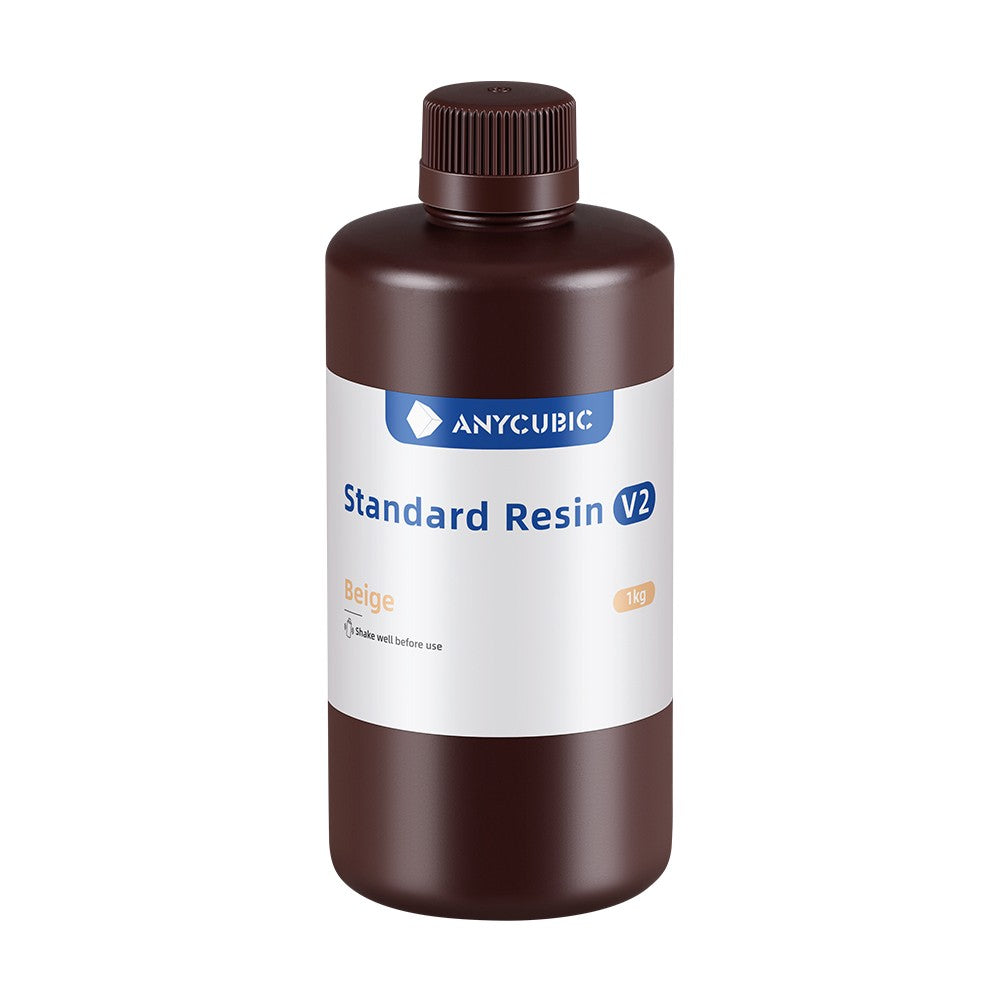 Resina Standard Anycubic Version 2 Impresion 3d 1kg Beige