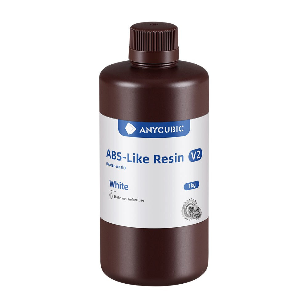 Anycubic Resina Abs-like V2 Lavable En Agua 1kg Blanco