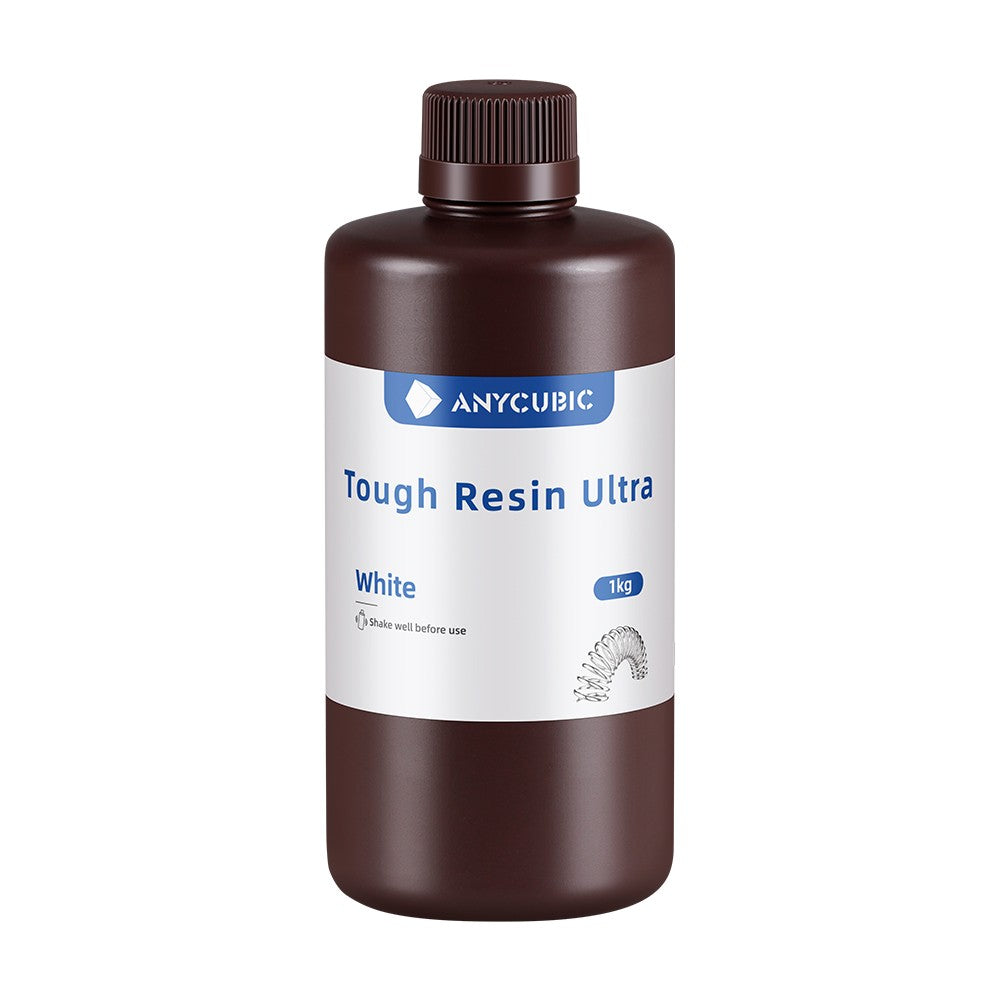Resina Anycubic Tough Ultra Resistente Impresion 3d 1kg Blanco