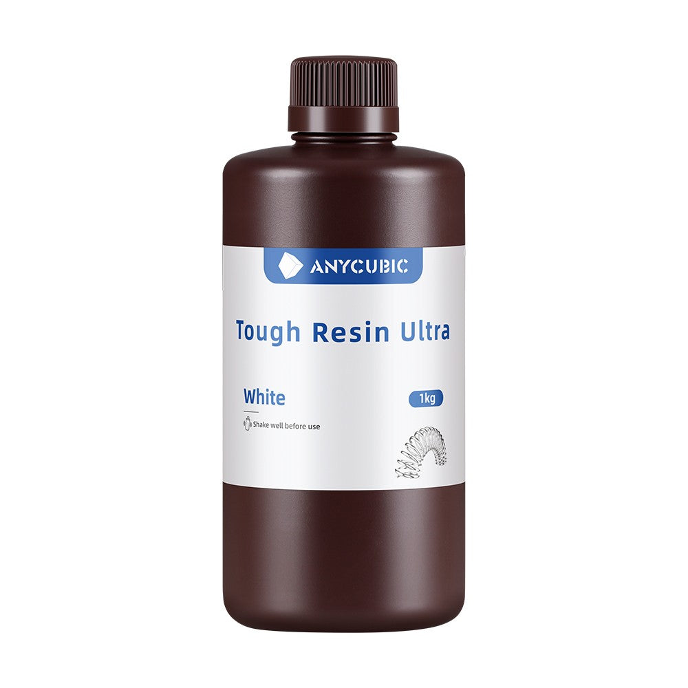 Resina Anycubic Tough Ultra Resistente Impresion 3d 1kg Blanco