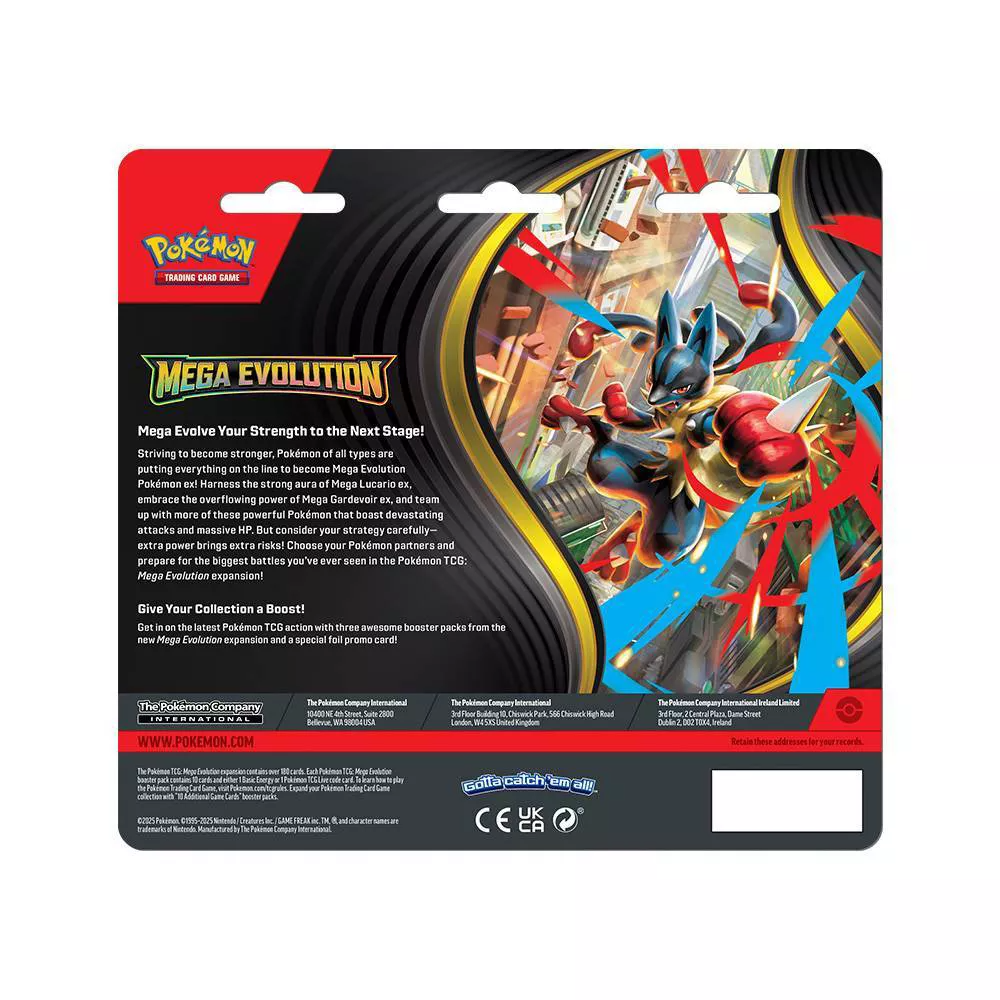 Pokémon: Mega Evolución - Booster Blister - Esp