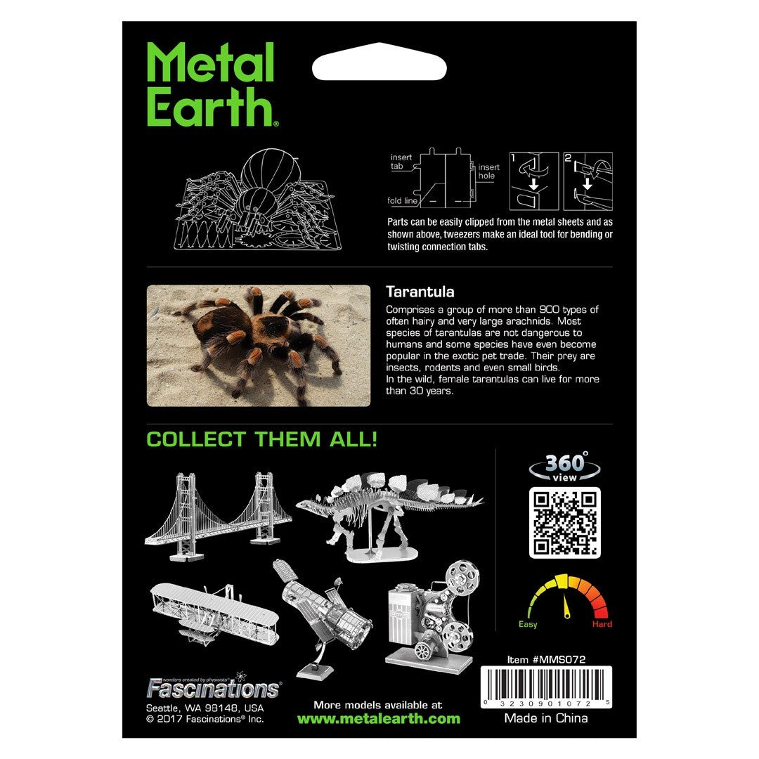 Tarántula Metal Earth - Para Armar