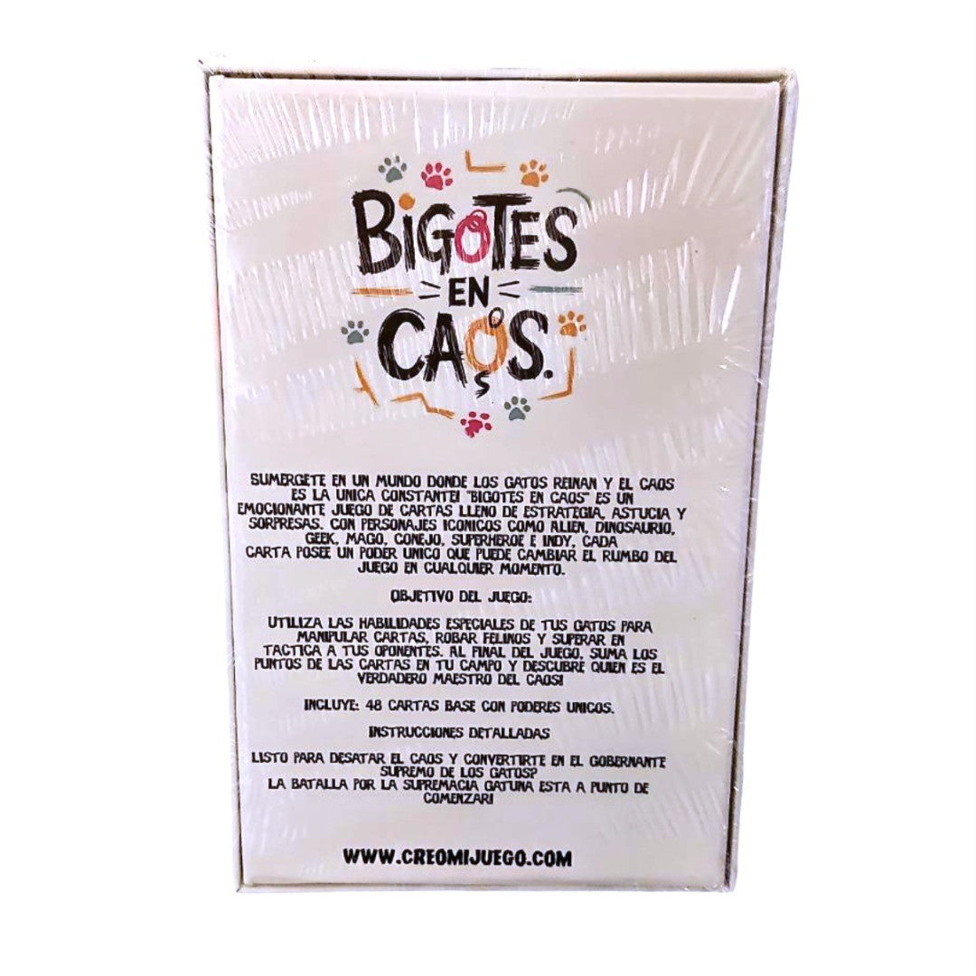 Bigotes En Caos - Juego De Mesa