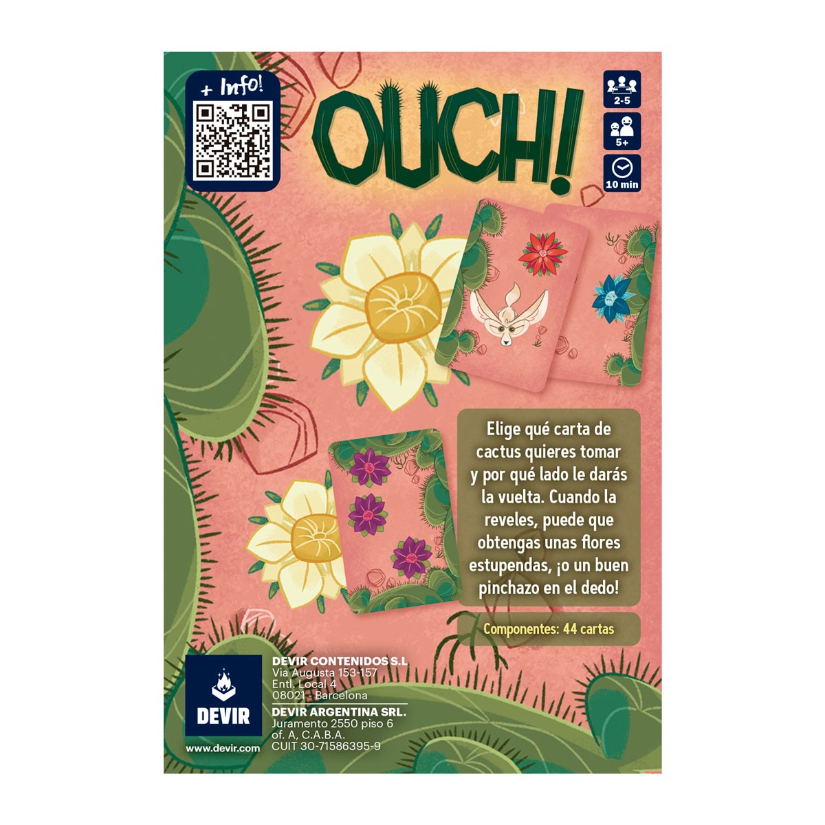 Ouch! Lata - Devir Pocket