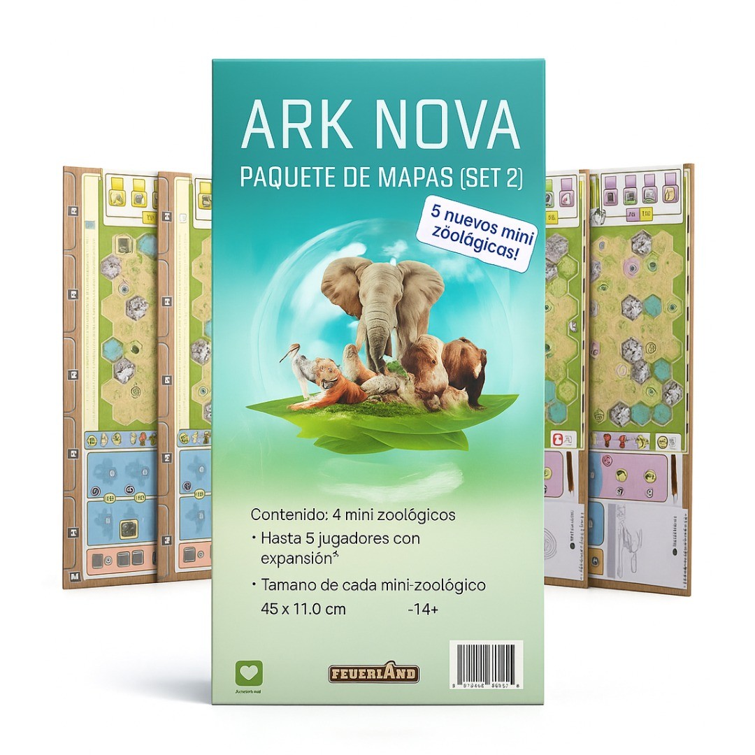 Ark Nova: Paquete De Mapas N2