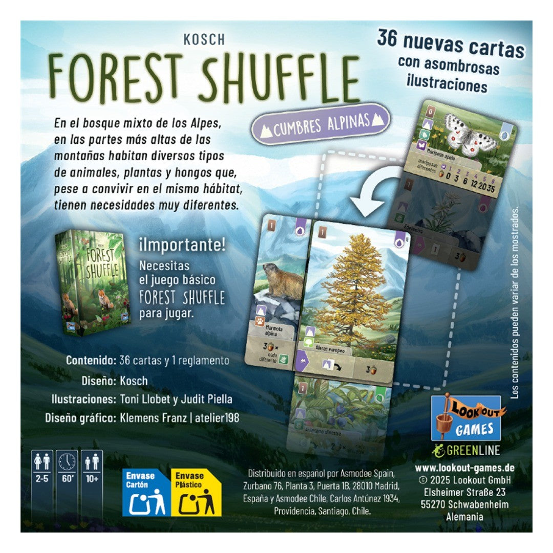 Forest Shuffle: Cumbres Alpinas