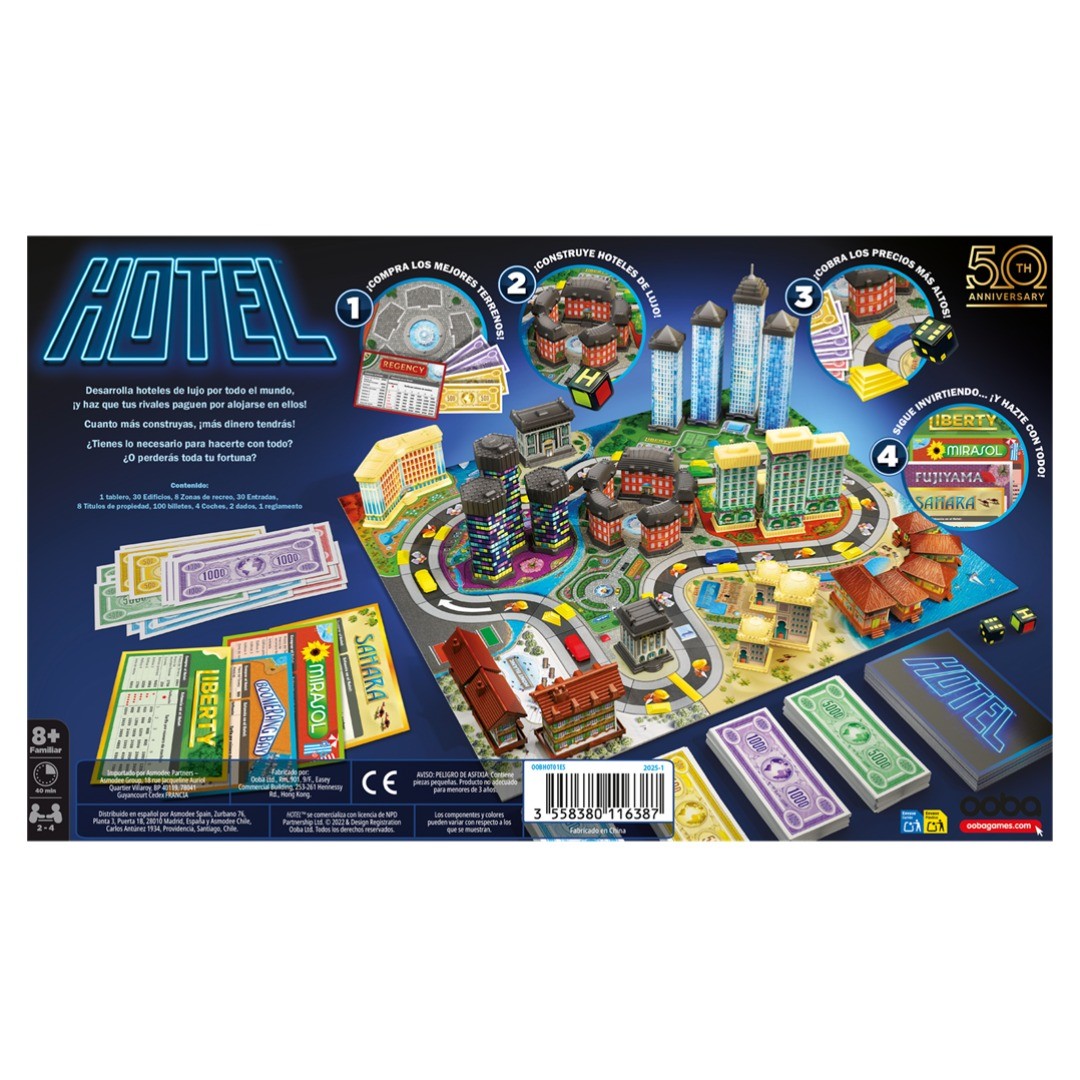 Hotel - Juego De Mesa