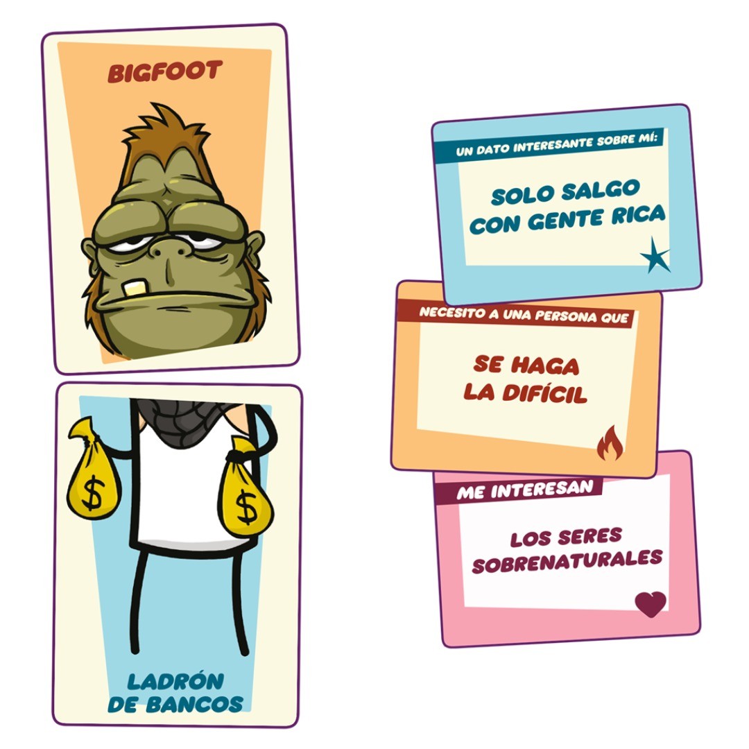 Master Dater - Juego De Cartas