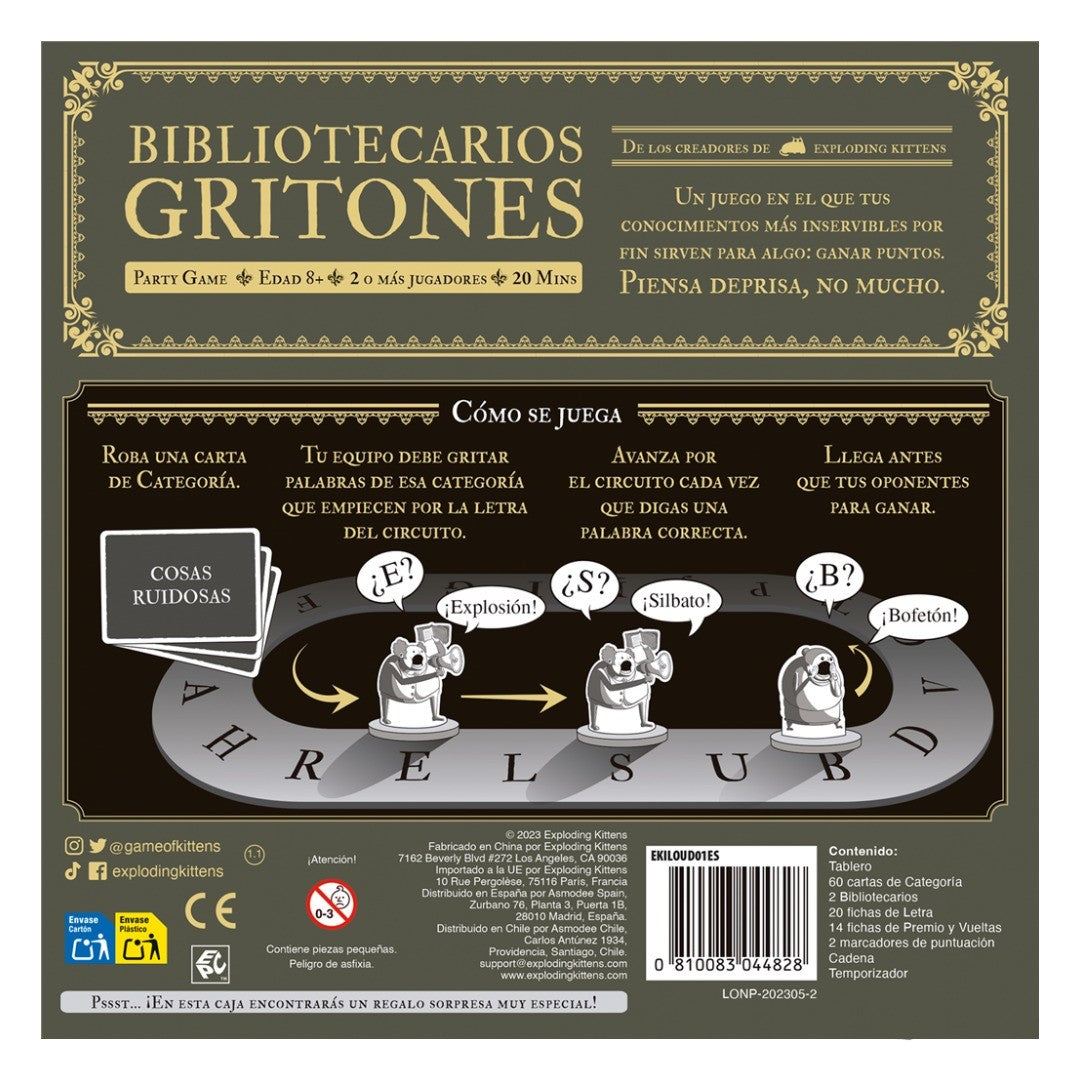 Bibliotecarios Gritones