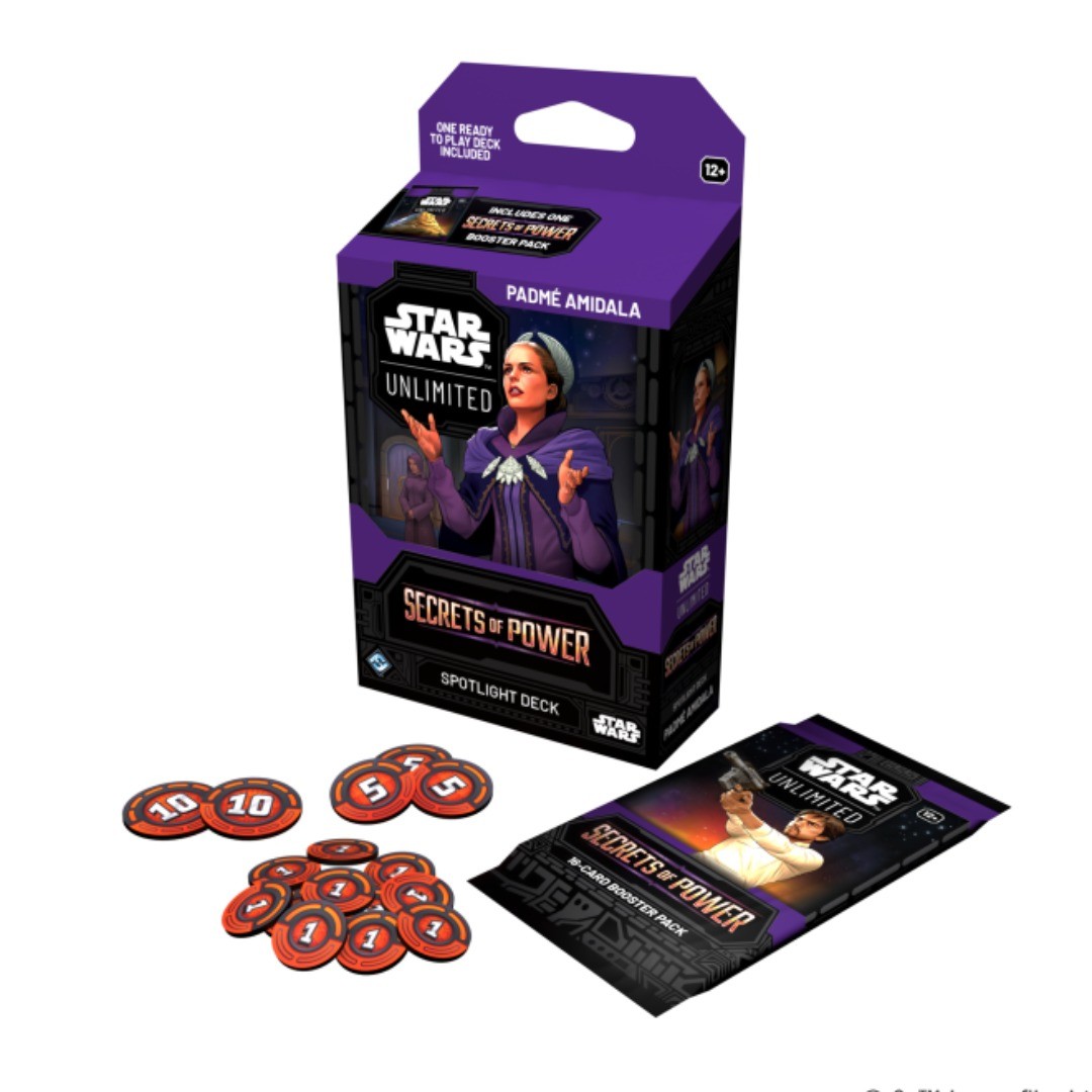 StarWars™ Unlimited: Secrets Of Power - Padmé Amidala Mazo de Inicio - Ing
