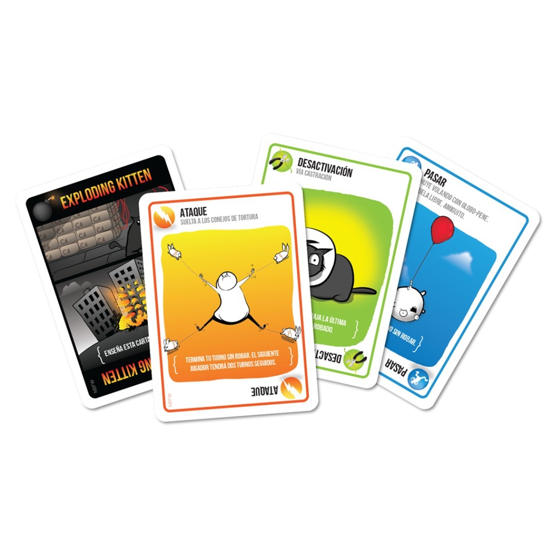 Exploding Kittens NSFW - Nueva Edicion