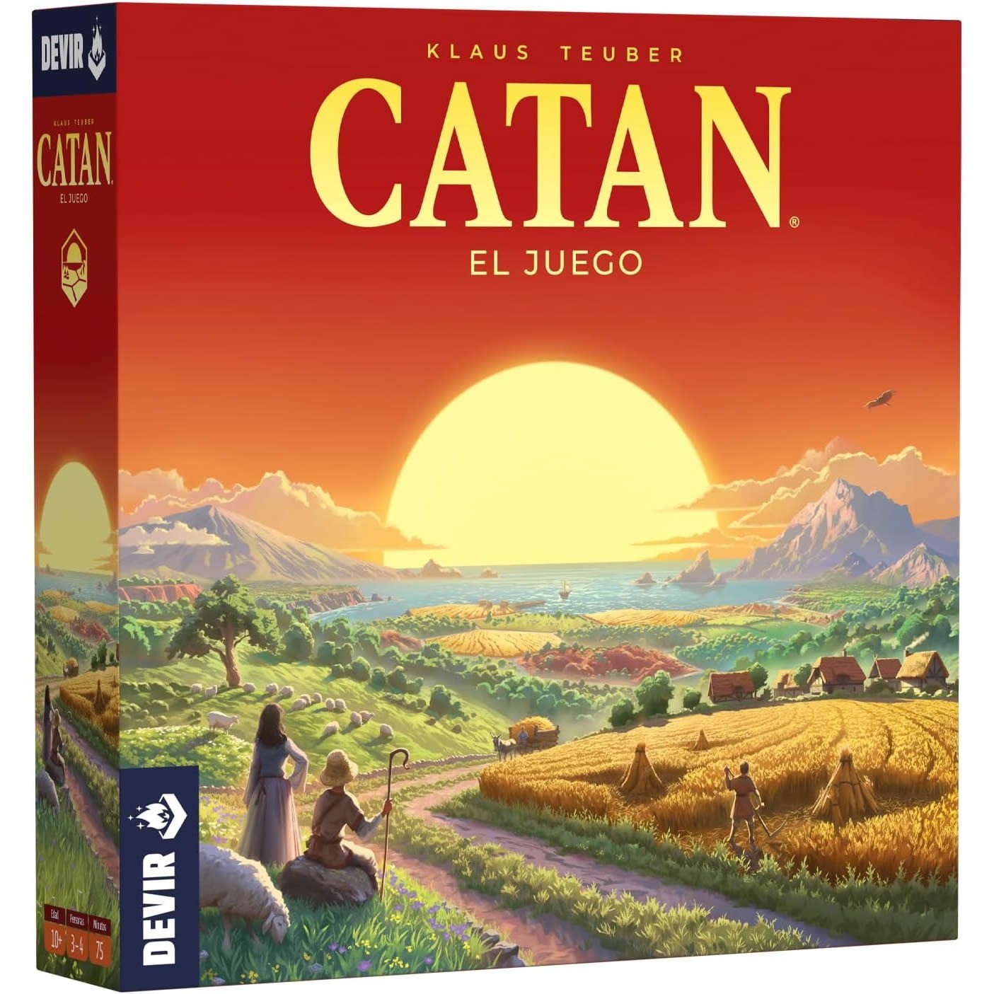 Catan Básico - Juego de Mesa Estrategico