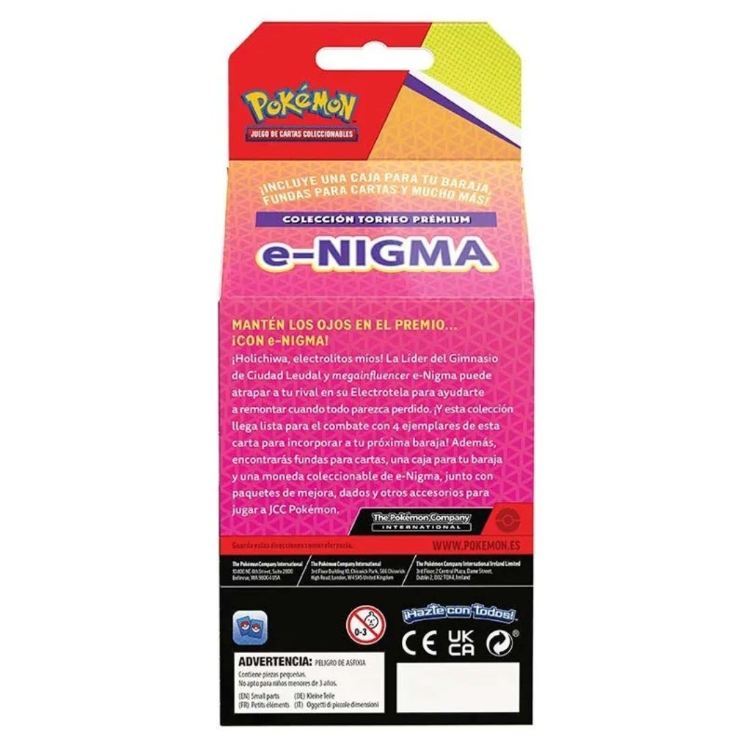 Pokémon - Colección Torneo Premium E-Nigma - Esp