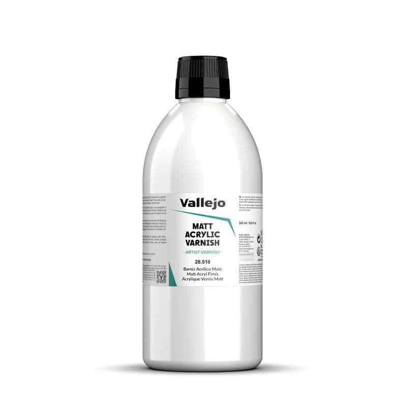Barniz Acrílico Mate 500ml - Vallejo