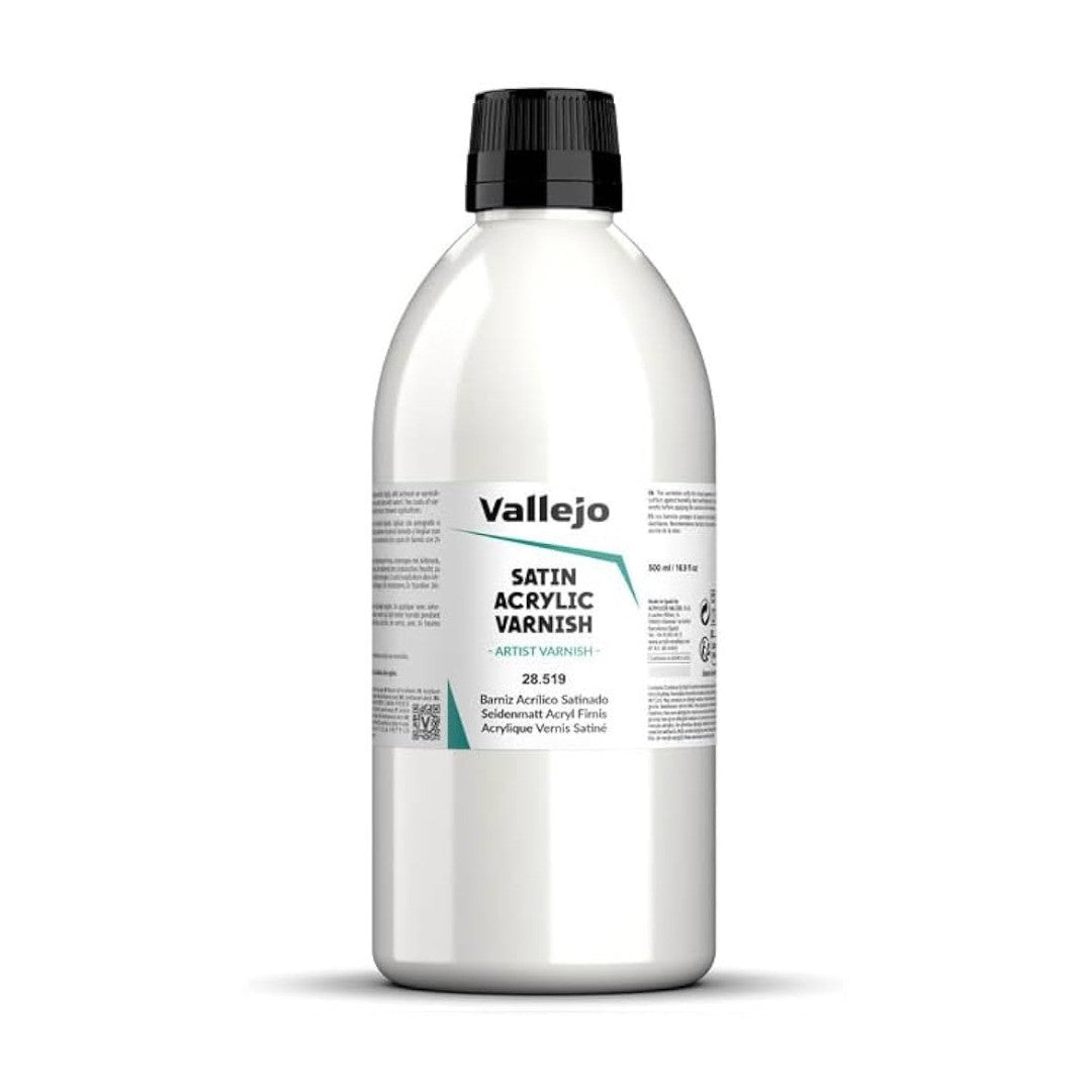 Barniz Acrílico Satinado 500ml - Vallejo