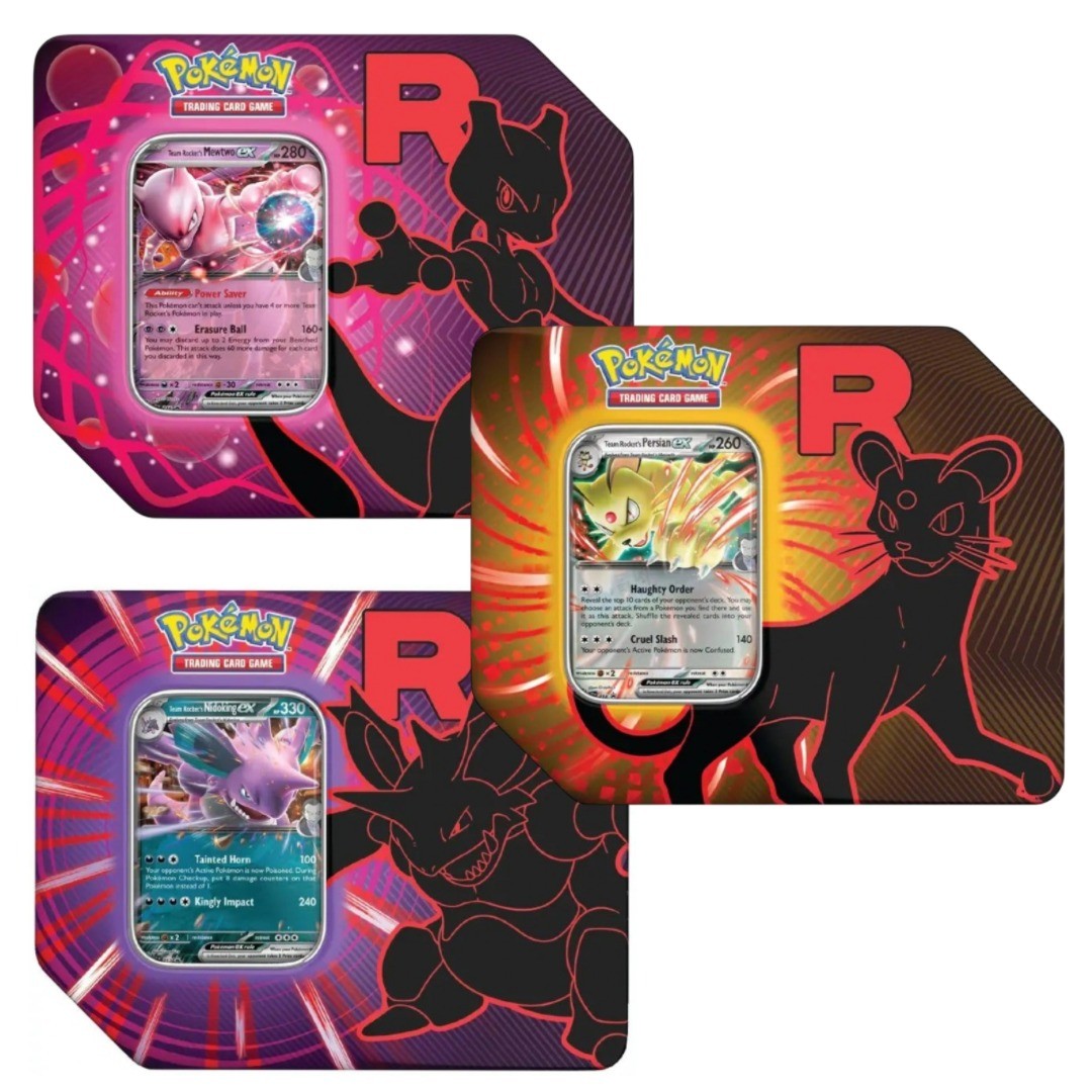 Pokémon: Team Rocket Tin - Ing