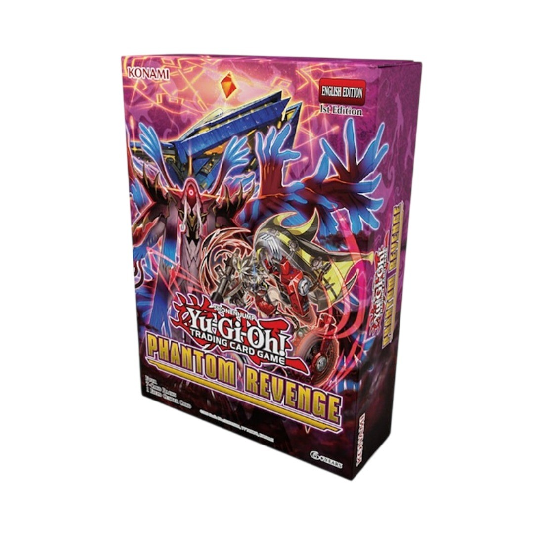 Yu-Gi-Oh! Phantom Revenge Token Box - X4 Sobres - Ing