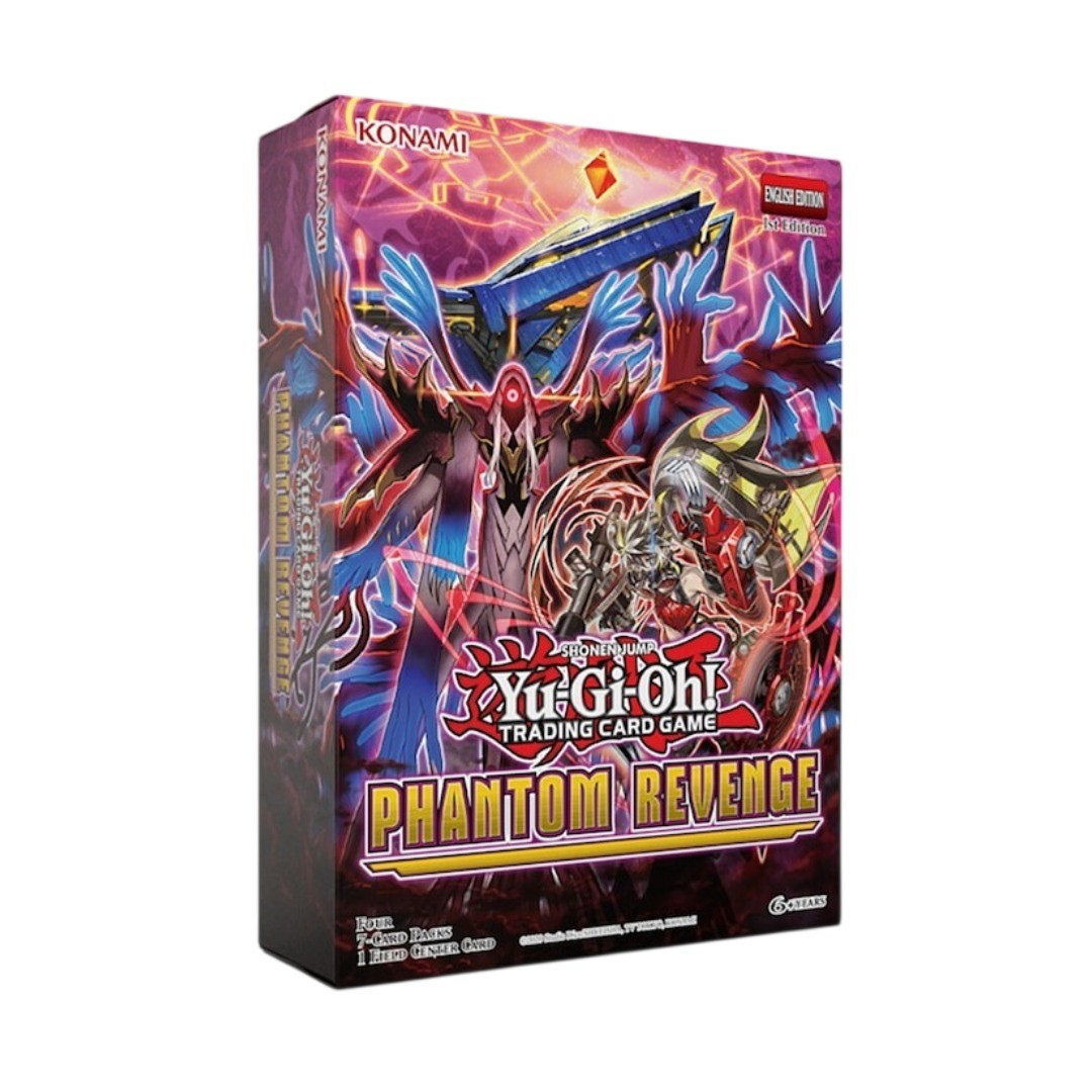 Yu-Gi-Oh! Phantom Revenge Token Box - X4 Sobres - Ing