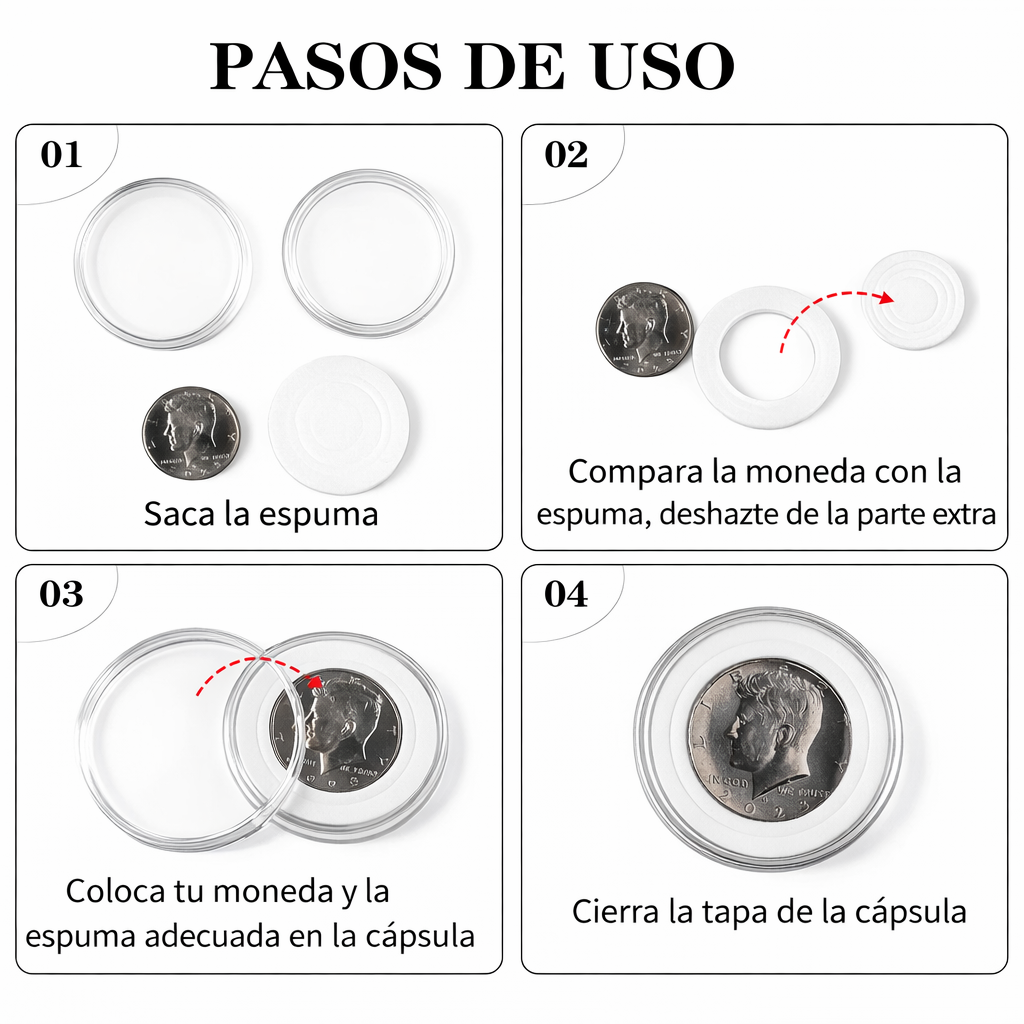 Portamonedas x63 Unidades