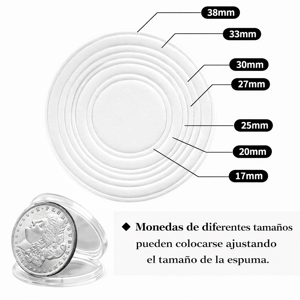 Portamonedas x63 Unidades