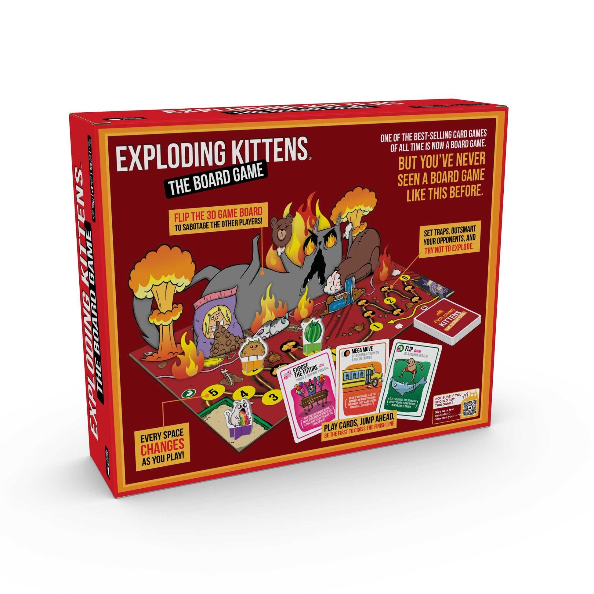 Exploding Kittens El Juego De Tablero - Ing