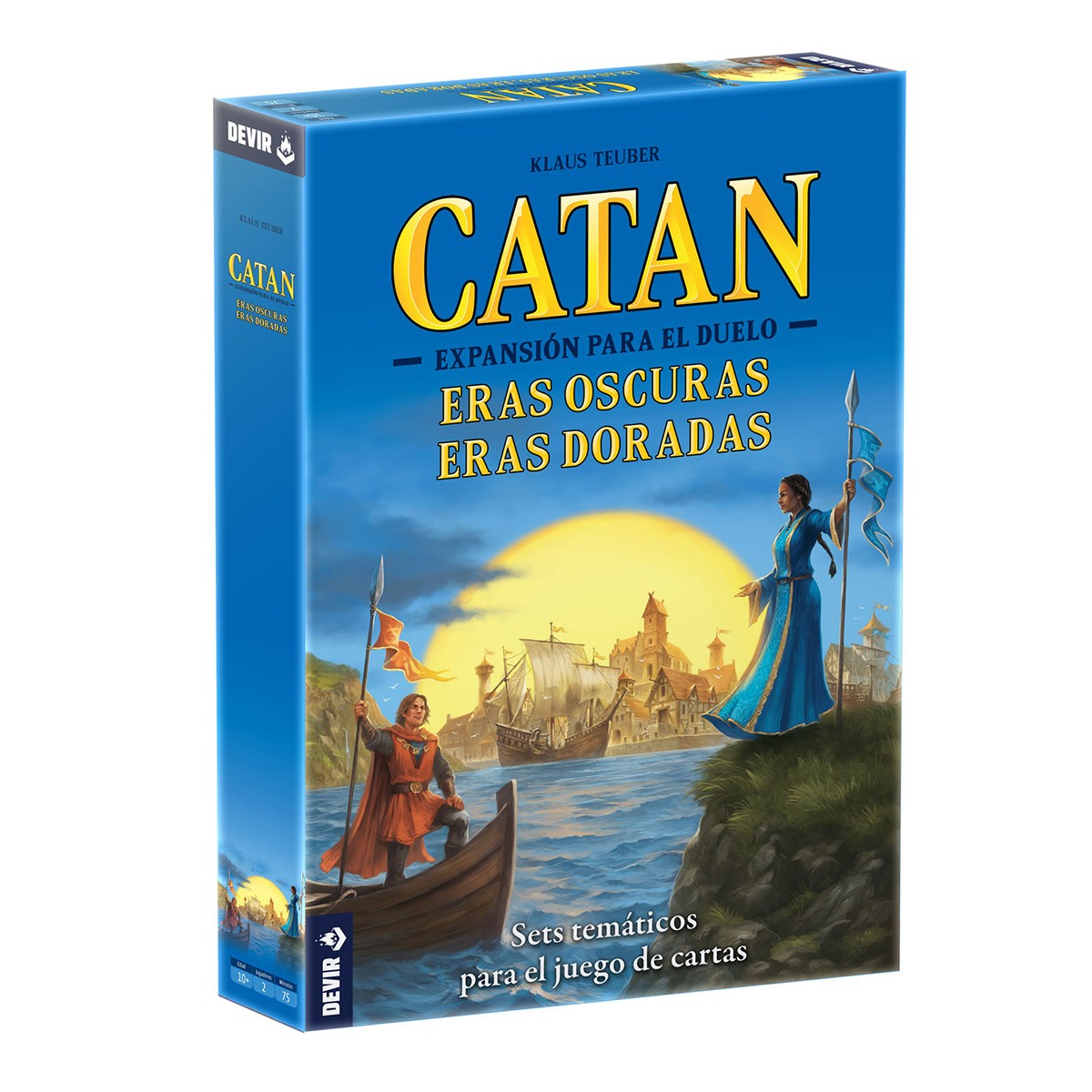 Catan: Eras Oscuras, Eras Doradas - Expansión Para El Duelo