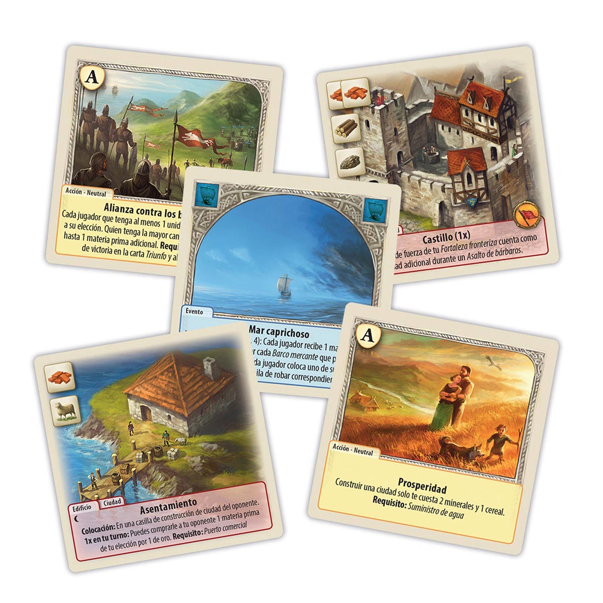 Catan: Eras Oscuras, Eras Doradas - Expansión Para El Duelo