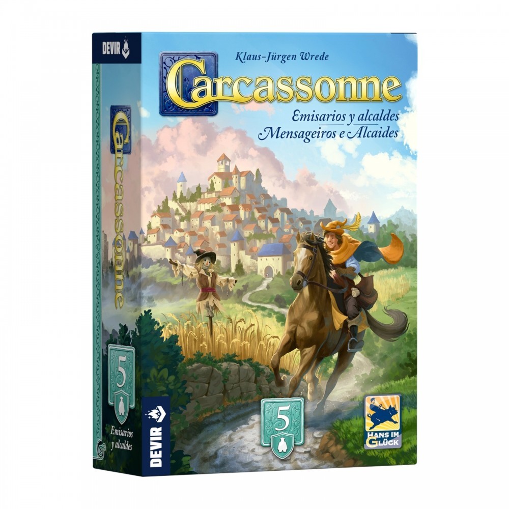 Carcassonne: Emisarios Y Alcaldes - Expansión 5