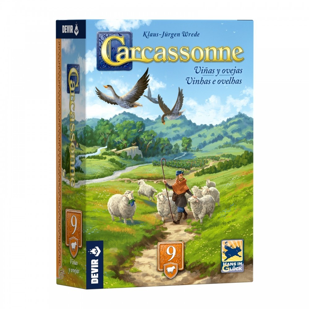 Carcassonne: Viñas Y Ovejas - Expansión 9