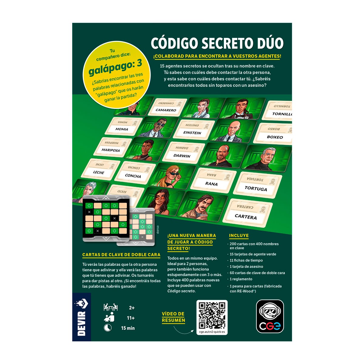 Código Secreto Dúo Nueva Edición - Esp