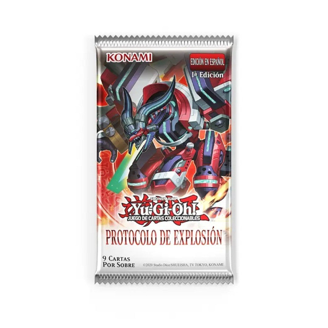 Yu-Gi-Oh! Protocolo De Explosión X1 Sobre - Esp