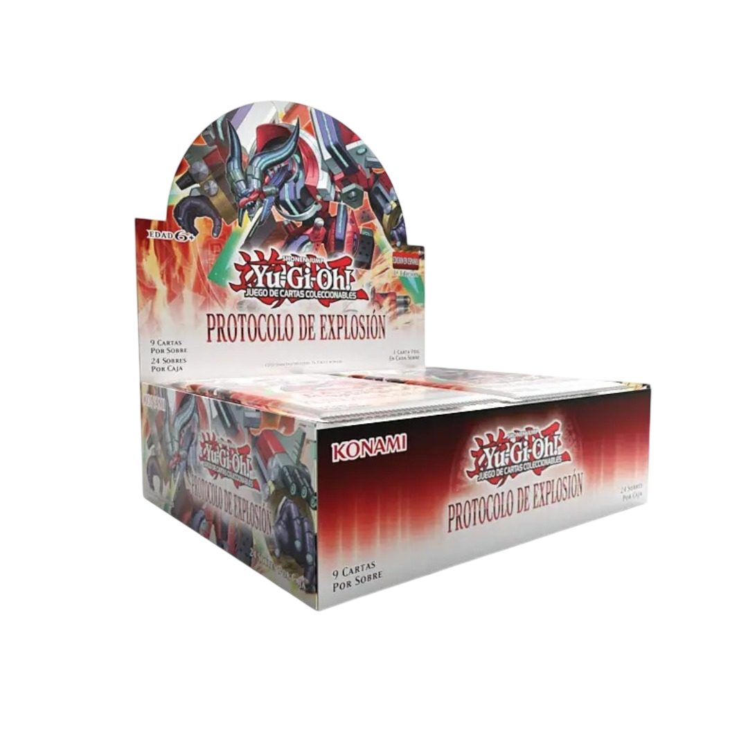 Yu-Gi-Oh! Protocolo De Explosión - Display X24 Sobres - Esp