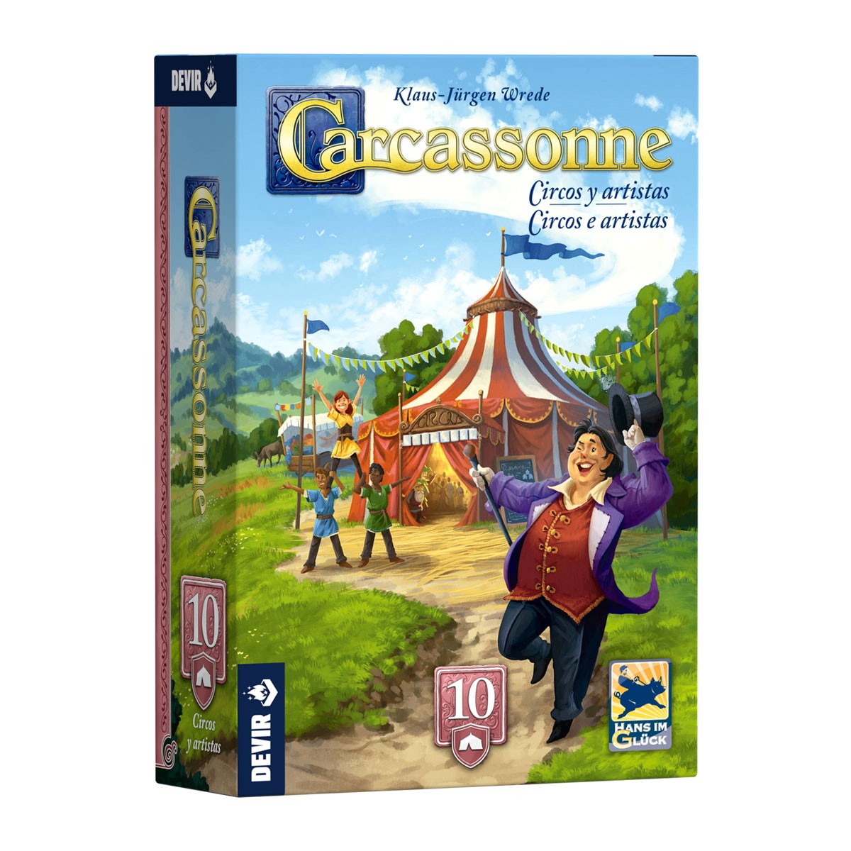 Carcassonne: Circos Y Artistas - Expansión 10