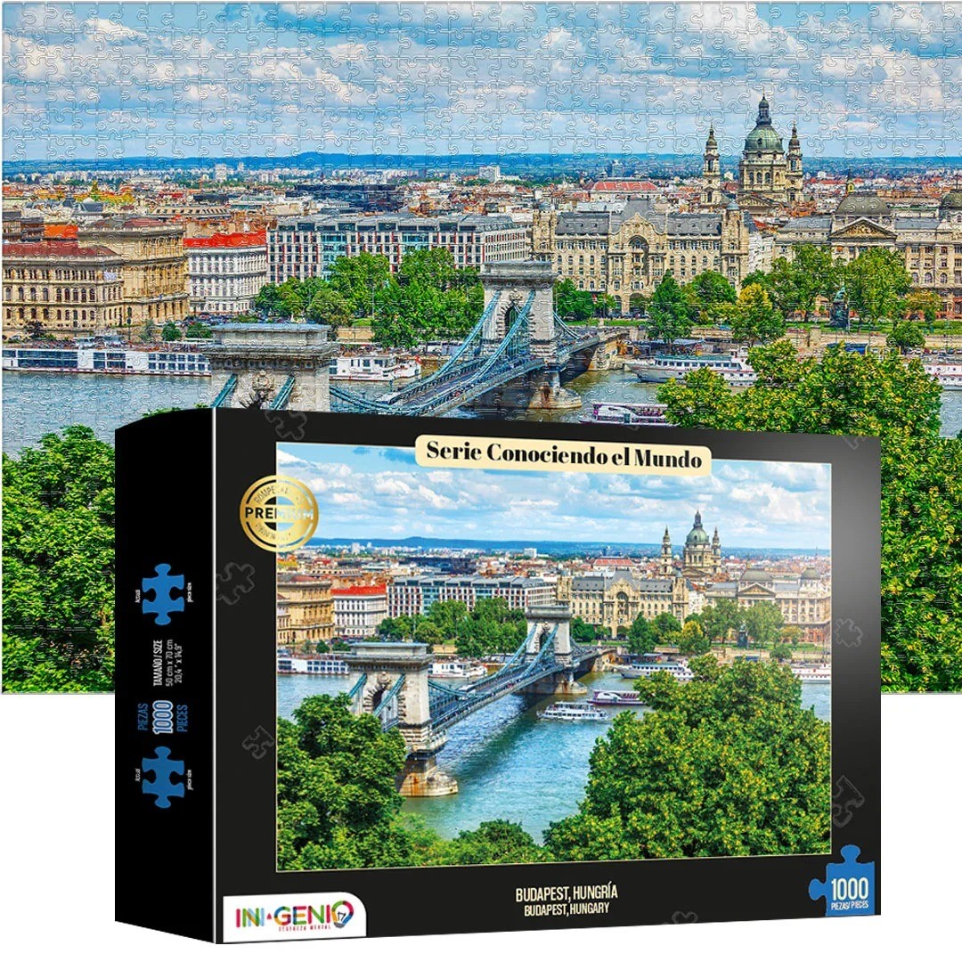 Rompecabezas Budapest, Hungría - 1000 Piezas