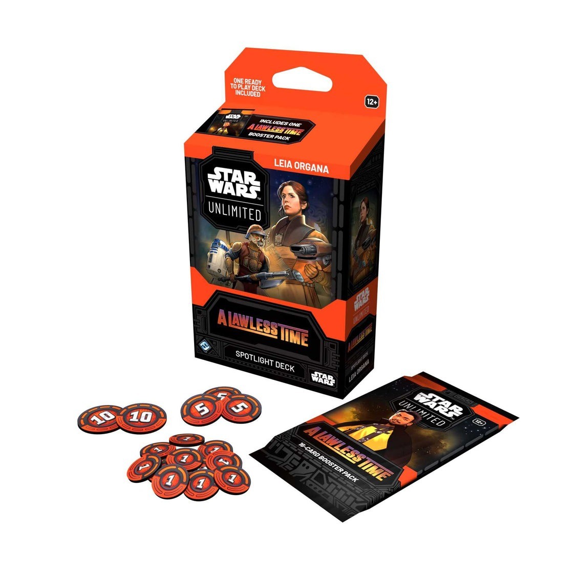 StarWars™ Unlimited: A Lawless Time - Leia Organa Mazo de Inicio - Ing