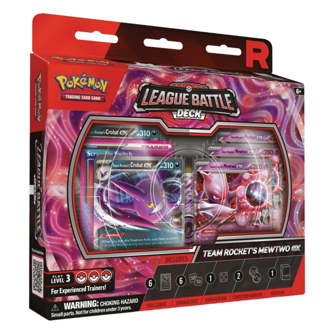 Pokémon: Team Rocket Mewtwo - Ex League Battle Decks