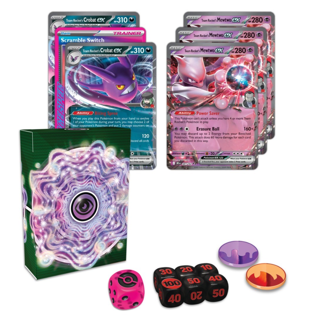 Pokémon: Team Rocket Mewtwo - Ex League Battle Decks