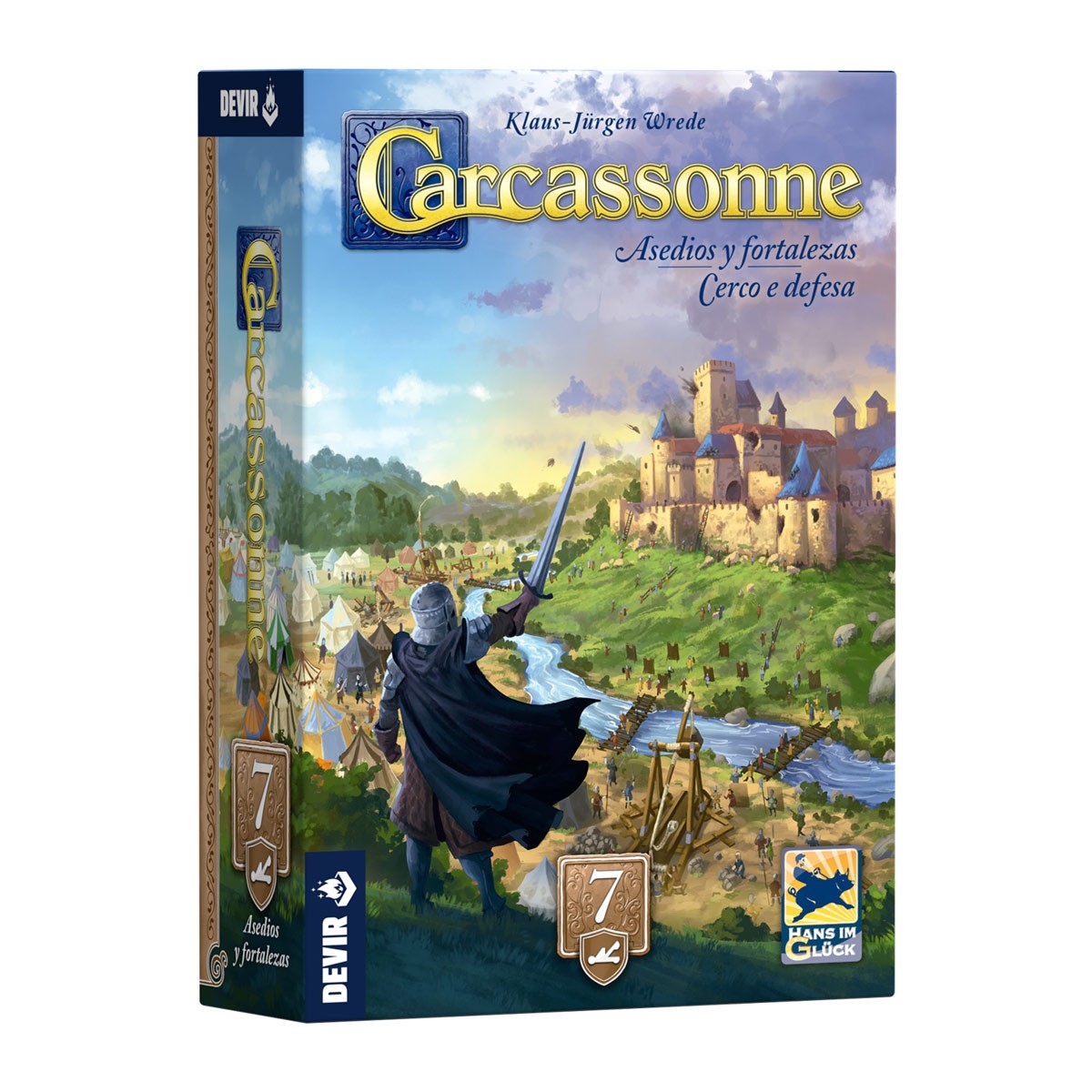 Carcassonne: Asedios y Fortalezas - Expansión 7