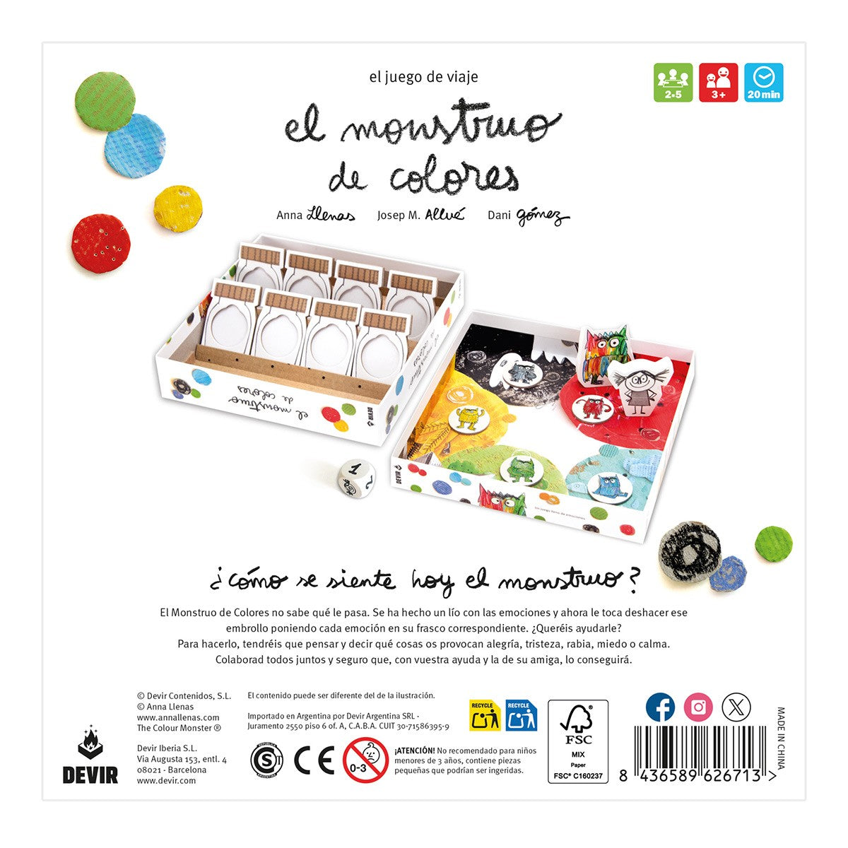 El Monstruo De Colores - Edición De Viaje